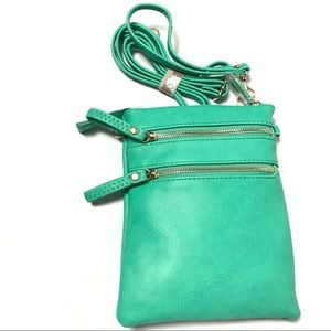 Women Crossbody Handbag Purse Tote Satchel Green